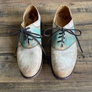 Bed Stu Color Block Oxfords Size 8
